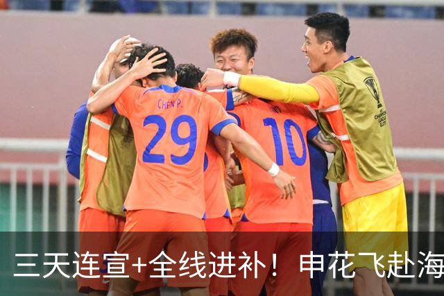 三天连宣+全线进补！申花飞赴海口启动新赛季